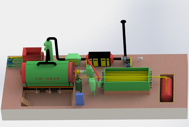 裂解一吨废轮胎成本多少钱，轮胎炼油设备有哪些？