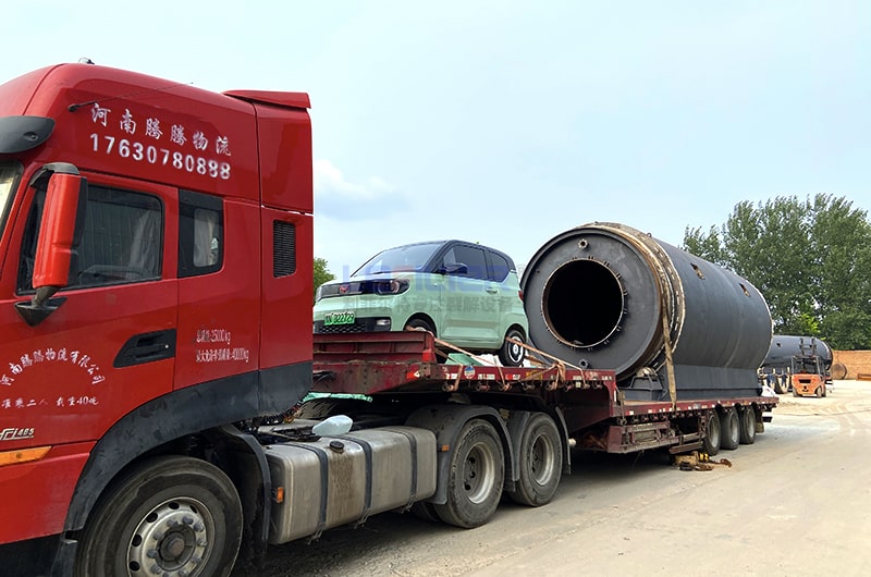 油泥热裂解处理后产物凝点，组分，形貌分析