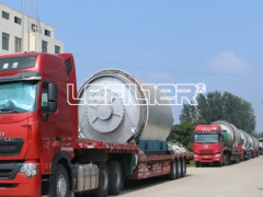 江苏省客户定制4台废轮胎炼油设备发货了